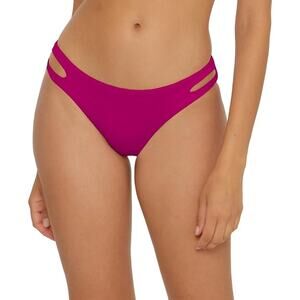 NWT Women's Standard Color Prism Leila scoop Bikini Bottom with a hipster fit